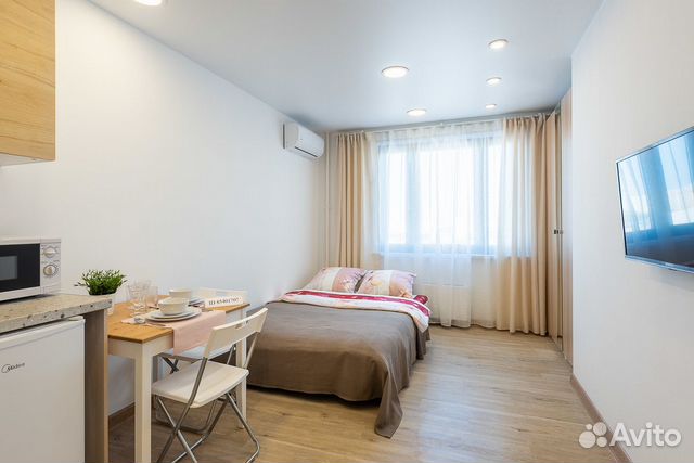 

Квартира-студия, 18 м², 1 кровать