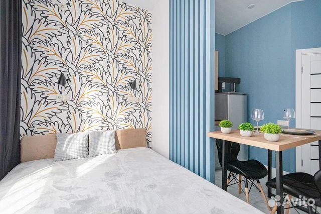 

Квартира-студия, 18 м², 1 кровать