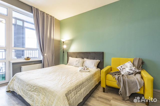 

Квартира-студия, 26 м², 2 кровати