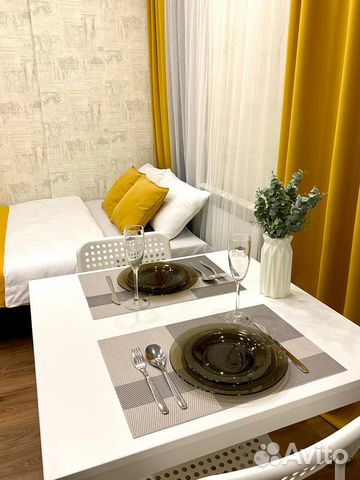 

Квартира-студия, 24 м², 1 кровать