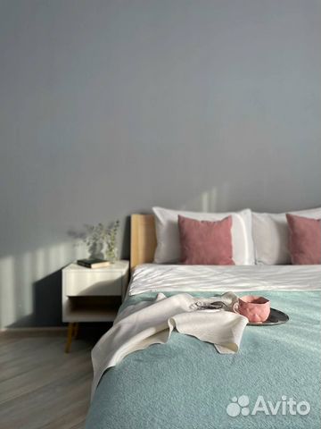 

1-к. квартира, 46 м², 2 кровати