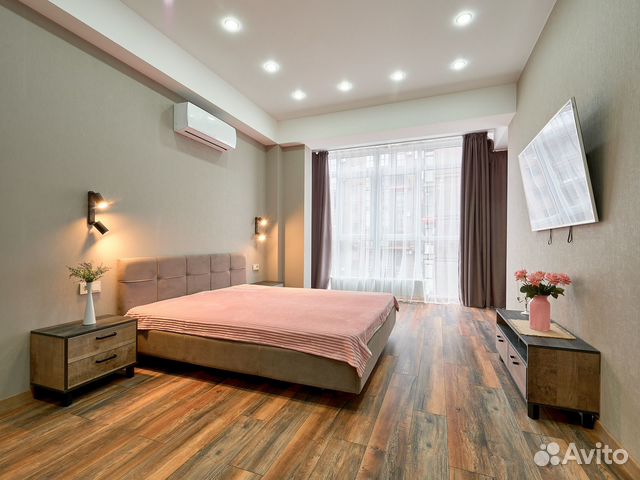 

1-к. квартира, 50 м², 2 кровати