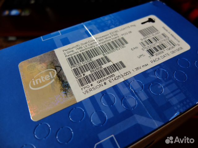 Процессор Intel Pentium E2180 box