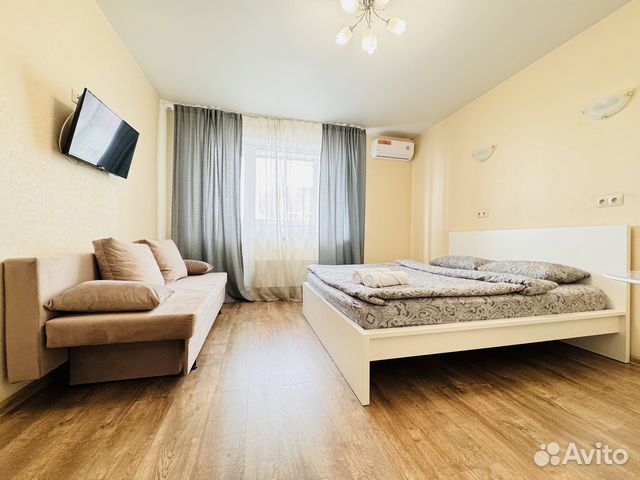 

Квартира-студия, 28 м², 2 кровати