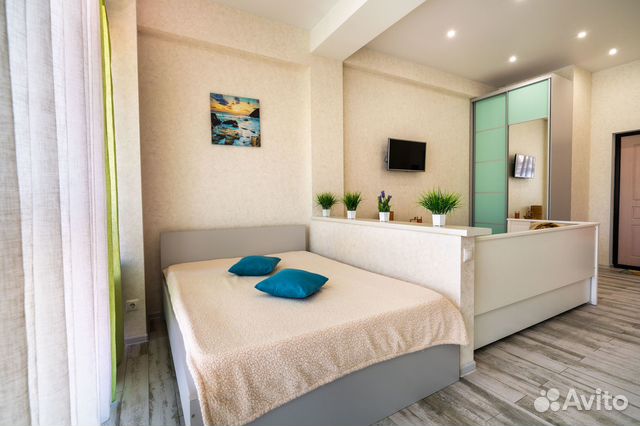 

Квартира-студия, 26 м², 2 кровати