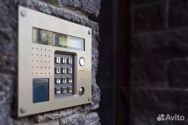 Установка домофонов