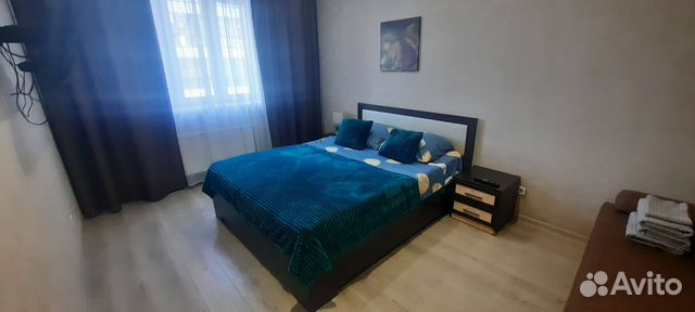 

1-к. квартира, 42 м², 2 кровати