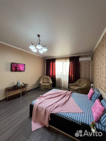 

1-к. квартира, 43 м², 2 кровати