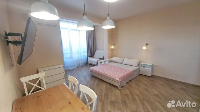 

Квартира-студия, 41 м², 2 кровати