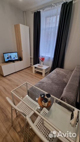 

Квартира-студия, 19 м², 2 кровати