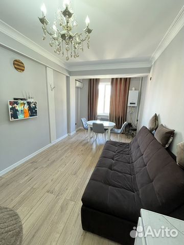 

1-к. квартира, 58 м², 2 кровати