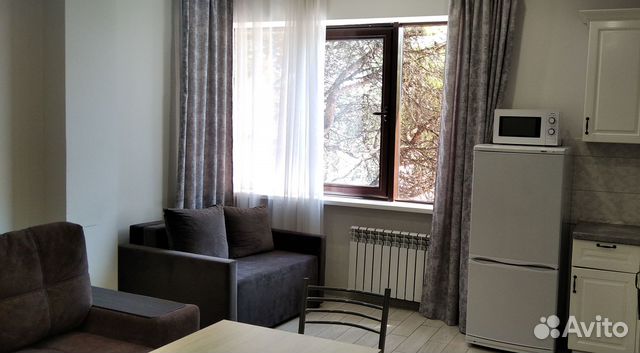 

Квартира-студия, 28 м², 2 кровати