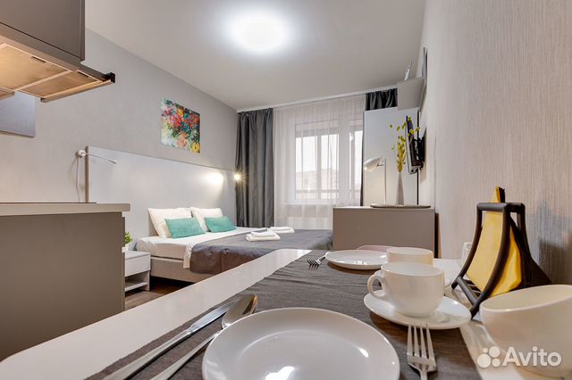 

Квартира-студия в апарт-отеле, 22 м², 1 кровать
