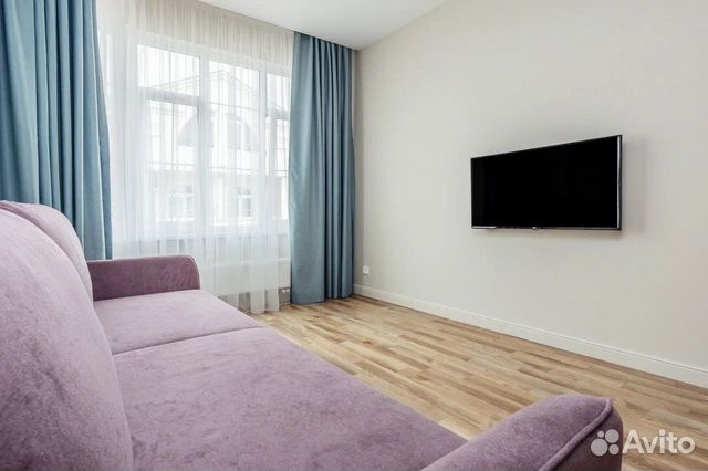 

1-к. квартира, 43 м², 2 кровати