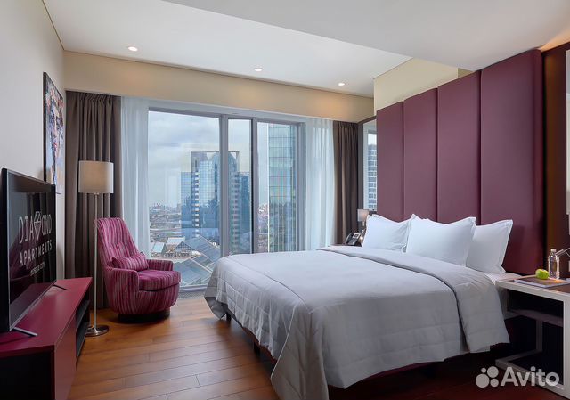 

2-к. квартира в апарт-отеле, 110,1 м², 17/85 эт.