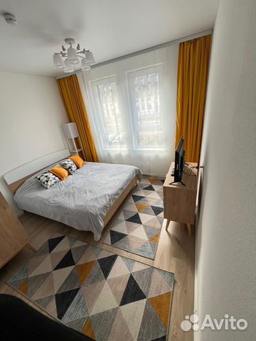 

2-к. квартира, 38 м², 2 кровати