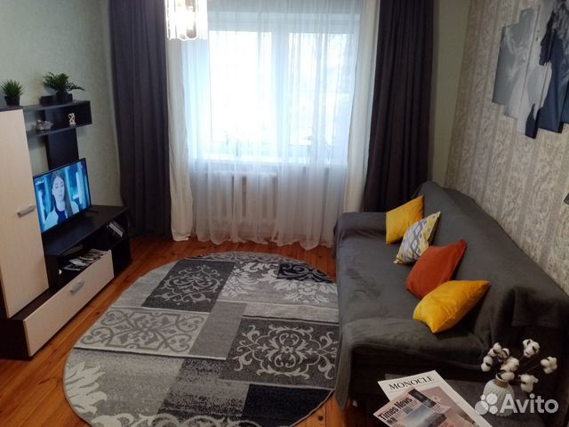 

1-к. квартира, 38 м², 2 кровати