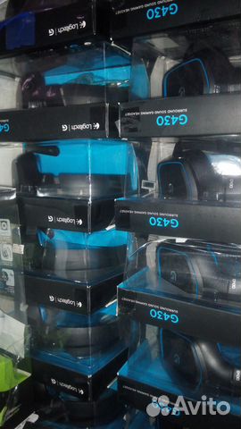 Игровые наушники Logitech G430 Surround новые Игровые наушники Logitech G430 Surround новые