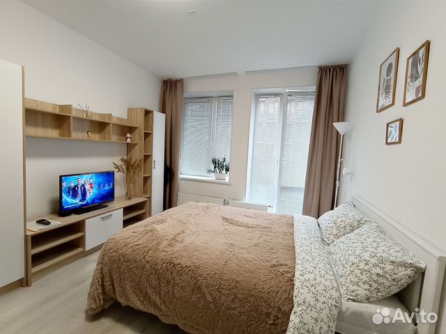 

Квартира-студия, 26 м², 2 кровати