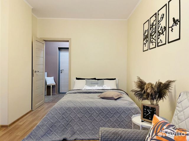 

1-к. квартира, 42 м², 3 кровати