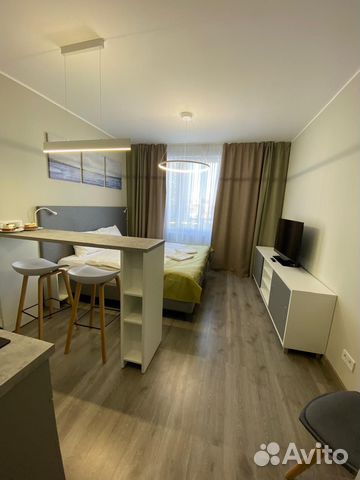 

Квартира-студия, 24 м², 1 кровать