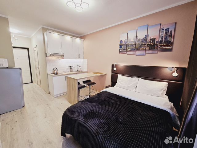 

Квартира-студия, 23 м², 1 кровать