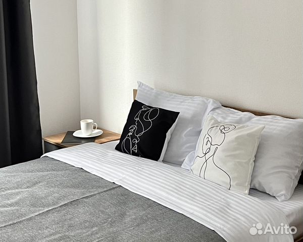 

1-к. квартира, 34 м², 2 кровати