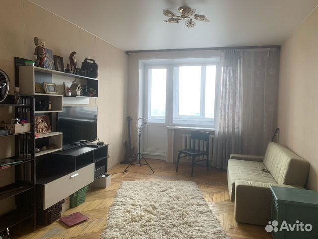 

1-к. квартира, 40 м², 2 кровати