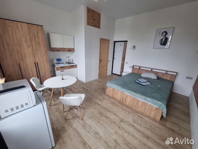 

Квартира-студия, 21 м², 2 кровати