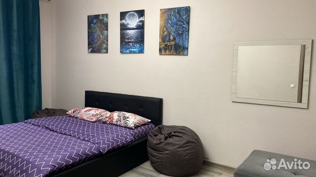 

1-к. квартира, 48 м², 2 кровати