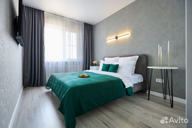 

1-к. квартира, 32 м², 2 кровати