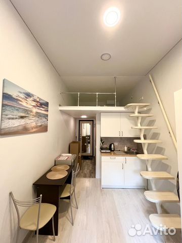 

Квартира-студия, 22 м², 2 кровати