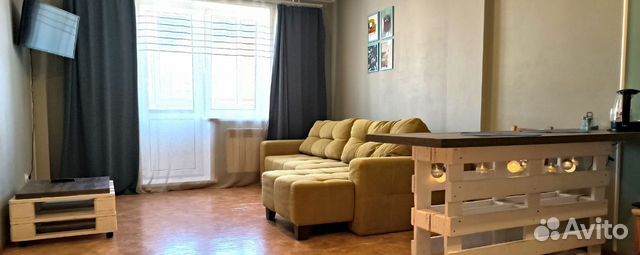

Квартира-студия, 33 м², 2 кровати