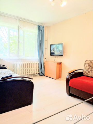 

1-к. квартира, 31 м², 2 кровати