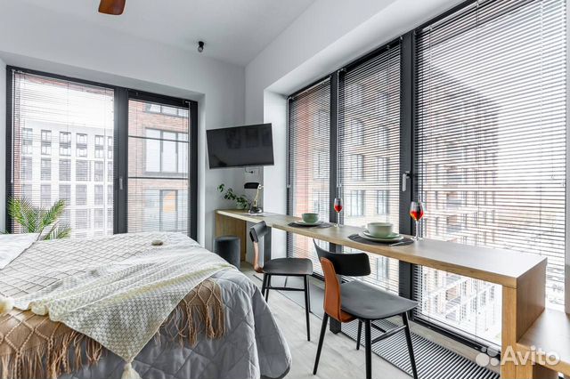

Квартира-студия, 26 м², 2 кровати