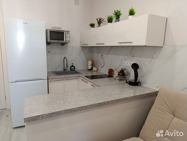 

1-к. квартира, 46 м², 3 кровати