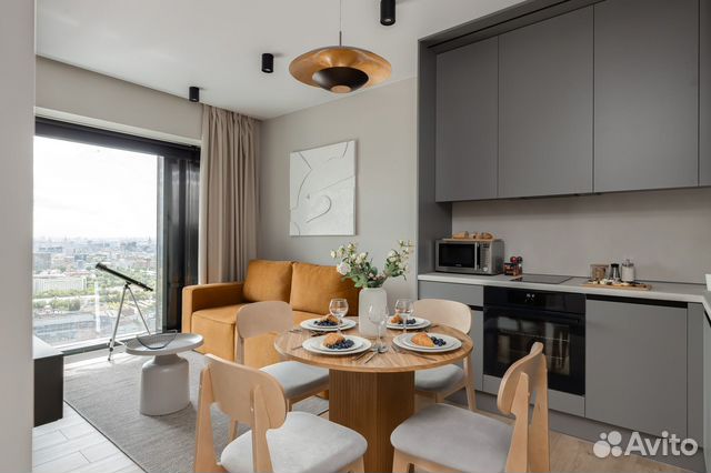 

1-к. квартира, 42 м², 2 кровати