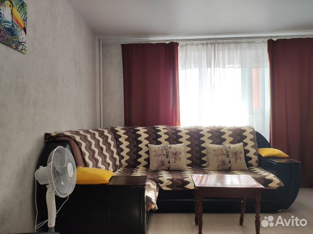 

1-к. квартира, 42 м², 2 кровати