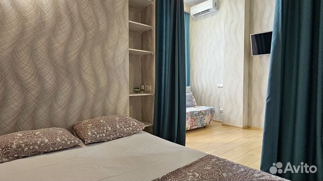 

Квартира-студия, 32 м², 2 кровати