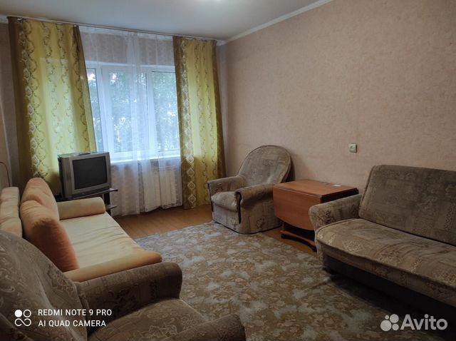 

1-к. квартира, 30 м², 2 кровати