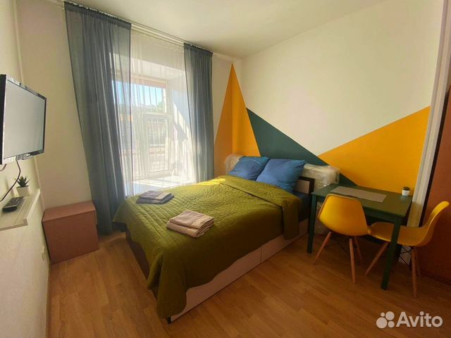 

Квартира-студия, 21 м², 2 кровати