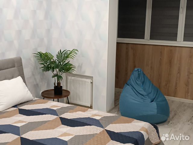 

1-к. квартира, 38 м², 2 кровати