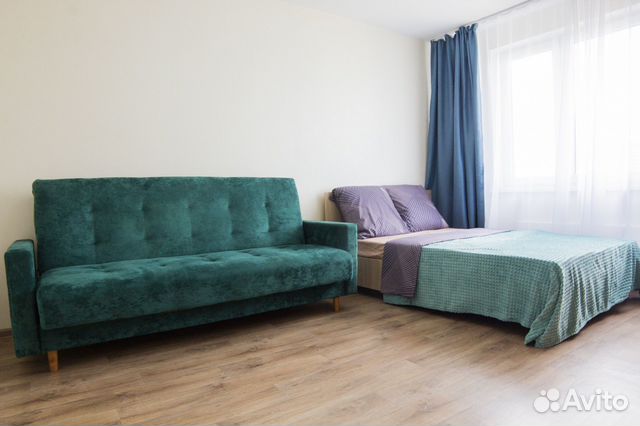 

1-к. квартира, 50 м², 2 кровати