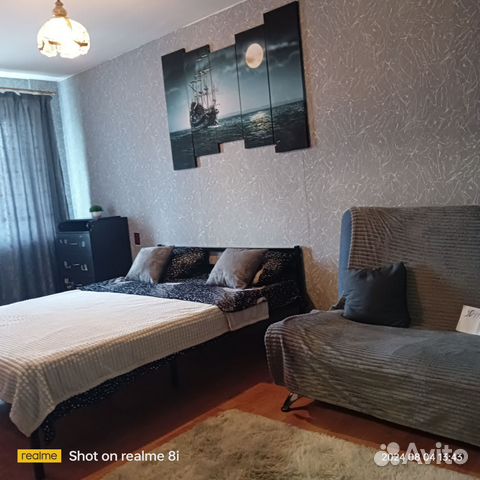 

1-к. квартира, 36 м², 2 кровати