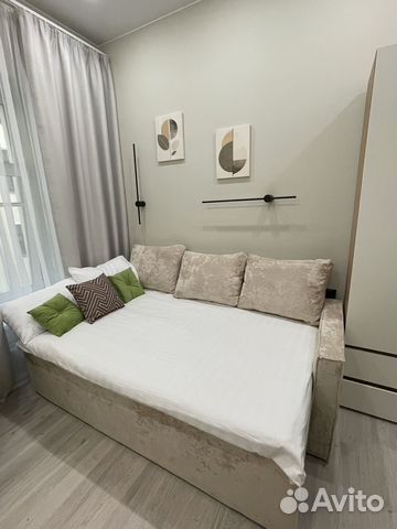 

Квартира-студия, 17 м², 1 кровать