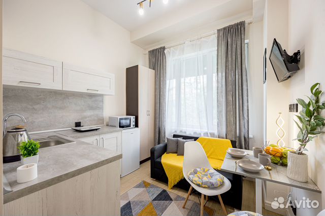 

Квартира-студия, 20 м², 2 кровати