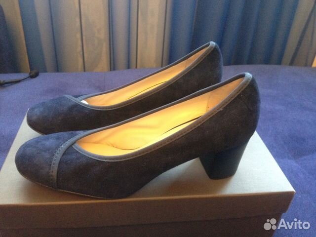 Новые замшевые брендовые Туфли Италия, 36