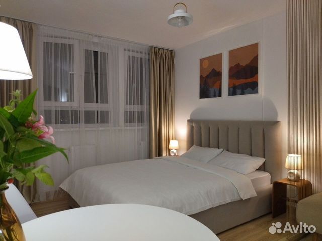 

Квартира-студия, 23 м², 2 кровати