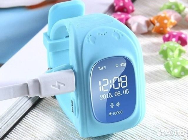 Умные часы Wonlex Smart Baby Watch Q50 с GPS Синие Умные часы Wonlex Smart Baby Watch Q50 с GPS Синие