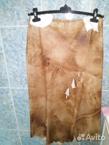 Юбка из натуральной кожи Юбка из натуральной кожи